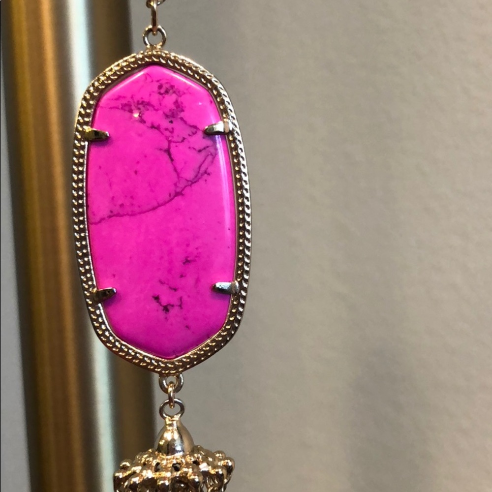 Kendra Scott Rayne Necklace - Magenta
